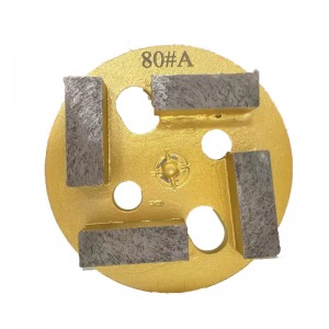 Zhongheng Floor Diamondinding Disc/concrete Metall Abrasive Scheibe 80#